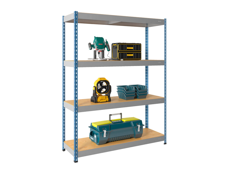 Стеллаж Практик SB 250х152х61 4 полки (фанера) купить в Томске Стеллаж Практик SB 250х152х61 4 полки (фанера) купить в Томске