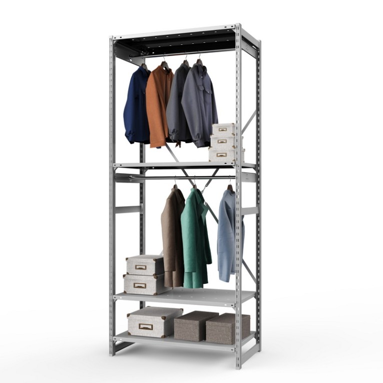 Стеллаж металлический ТСУ Универсал, 2500х1060х600 мм.Штанги: 2шт. Полки: металл перф. 4 шт. купить в Томске