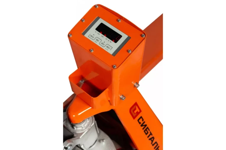 Гидравлическая тележка (рокла) ACR-ES c весами, 2,5 т, Вилы: 1150 Х 550, СибТаль, полиуретановые колеса купить в Томске Гидравлическая тележка (рокла) ACR-ES c весами, 2,5 т, Вилы: 1150 Х 550, СибТаль, полиуретановые колеса купить в Томске